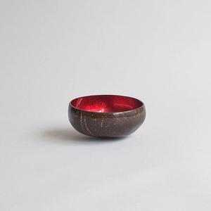Vietnam Shiny Metallic Lacquer Coconut Bowl - Product Image 4