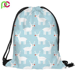 Sac cadeau en coton de haute qualité pour toile de sublimation de noël prix compétitif en gros - Product Image 3