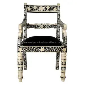 Silla de ocio con incrustaciones de hueso de diseño clásico moderno para el hogar para muebles de sala de estar - Product Image 1