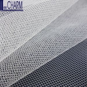 LCY863ไต้หวัน40D สีขาวหกเหลี่ยมรังผึ้ง100โพลีเอสเตอร์ผ้าตาข่ายนุ่ม - Product Image 6