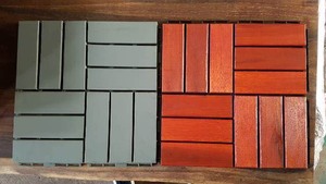 Suelo de Madera para Exterior ACACIA RUNNEN/Oak Deck Tile, Certificado, Grosor de 19-24 mm - Product Image 5