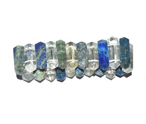 Top Exporter Gemstone Lapis Lazuli With Crystal Quartz Bracelets Handmade Healing <b>Mascot</b> Style - Product Image 1