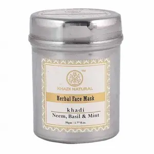 "KHADI" de "NEEM albahaca & menta" FACE PACK"