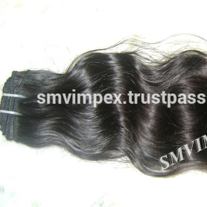 Les plus vendus 100% cheveux indiens bruts lisses ondulés et bouclés paquets de cheveux extensions de cheveux humains de fournisseur indien - Product Image 2