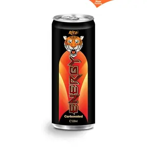 Bebida Energética Carbonatada Enlatada de Bajo Contenido de Grasa de 330 ml, Certificada por HACCP, HALAL e ISO, con Logotipo Personalizado, Precio de Vietnam - Product Image 1