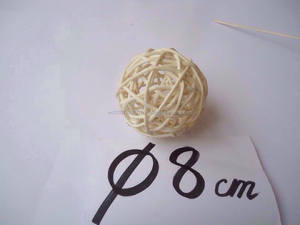 Navidad de mimbre de bola para la decoración en 2020 - Product Image 3