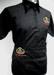 Abrigo blanco de chef, uniforme de panadería, pantalón de chef, gorra de chef - Product Image 3
