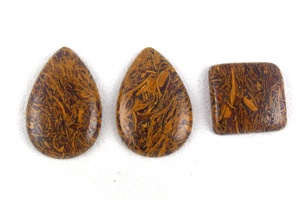 ลูกแพร์สีเหลืองทรงสี่เหลี่ยมประดับอัญมณีแจสเปอร์พลอยธรรมชาติรูปทรงสี่เหลี่ยม - Product Image 4