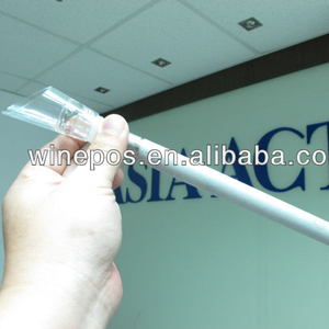 Reusable Plastic Drinking <b>Straw</b> Simple Style Bar Accessories White Color - Product Image 5