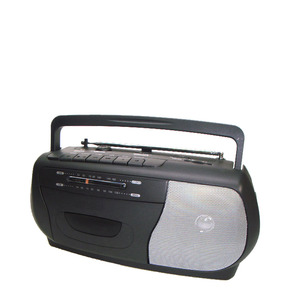 CT-130 AM/FM Portable AC/DC Radio With <b>Cassette</b> <b>Recorder</b> Radio - Product Image 1