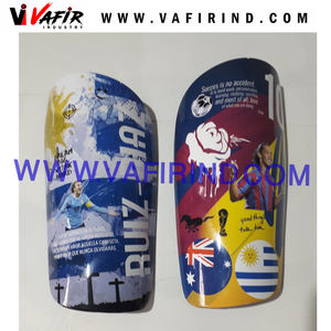 Protège-tibia en fibre de carbone de football de football personnalisé en gros d'usine avec protection professionnelle - Product Image 3