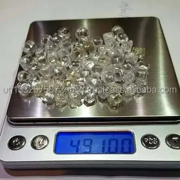Doğal elmas tipi beyaz doğal elmas düşük fiyat gevşek kaba doğal elmaslar/kesilmemiş