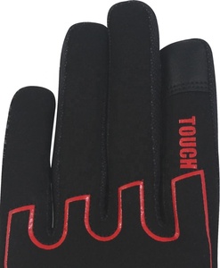 Deko MX ถุงมือแข่งรถแบบเต็มนิ้วสำหรับการปั่นจักรยานเสือภูเขาหนังสังเคราะห์ระเหิดพิมพ์หลังซิลิโคนขนาด XS-XXL ฝ่ามือ - Product Image 4