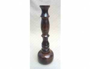 Soporte de posavasos de estatuilla de pato decorativo de martillo vertical de madera con posavasos de madera natural de AYAANS - Product Image 1