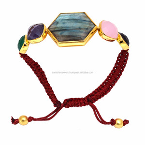 Maravillosa Joyería Fina para Bodas, Hecha a Mano con Cuentas, Plata de Ley 925, Cuarzo, Diseño de Paz, Estilo Vintage, SAMBHAV JEWELS - Product Image 4