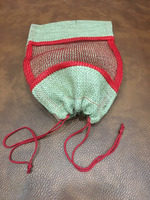 Sac en jute biodégradable écologique avec cordon de serrage, sac en filet réutilisable 30x20cm pour l'emballage des pommes, des oranges, des oignons