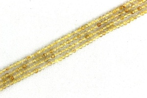 12.5" Long Beautiful 1 Strand Natural <b>Golden</b> <b>Rutile</b> Faceted Rondelle Semiprecious Stones Genuine Hair <b>Quartz</b> Beads - Product Image 5