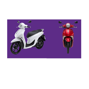 HOT SALE !!! High Quality <b>Scooter</b> Motorcycle 125cc (Janusz Premium) Grey/ Red/ White - Product Image 1