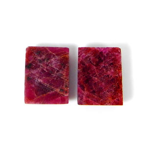 ทับทิมธรรมชาติอัญมณี16X12มม.สี่เหลี่ยมผืนผ้า Cabochon อินเดียผู้ผลิตขายส่ง - Product Image 2