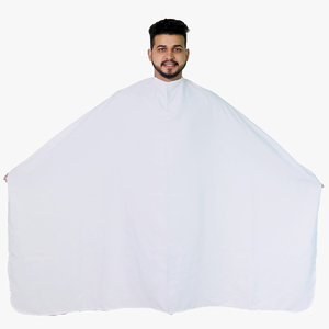 Barber Parachute <b>Apron</b> Hair Cutting Salon Hairdressing Waterproof Lightweight Adjustable Barber <b>Working</b> <b>Apron</b> for Men Women - Product Image 3
