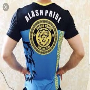 เสื้อยืดแขนสั้นสำหรับผู้ชายเสื้อระบายอากาศได้ดีพิมพ์ซับลิเมชันออกแบบสไตล์คลับไซส์ใหญ่พิเศษ - Product Image 2