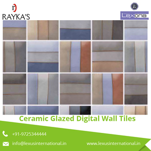 Carreaux muraux numériques émaillés en céramique de style moderne pour salle de bain et salon Texture solide pour intérieurs de villas et d'hôtels - Product Image 6