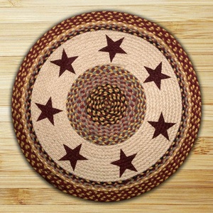 Jute Braided Printed <b>Rug</b> - Product Image 1