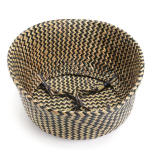 Panier en jonc de mer tissé à la main, écologique, pour le linge ou l'affichage de plantes, fabricant en gros au Vietnam - Product Image 2