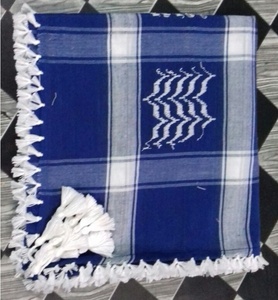 Toutes les saisons Yashmagh Arabic Jacquard Scarf 100% Cotton 6-Piece Set Durable Fashionable Square Style - Product Image 4