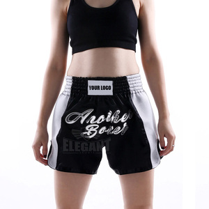 Low Price MMA Grappling Kickboks Men Women Muay Thai Shorts Kids Sport Gym Wear Fitness Kickboxing Pants Kick Boxing Fight Trunk - Product Image 1