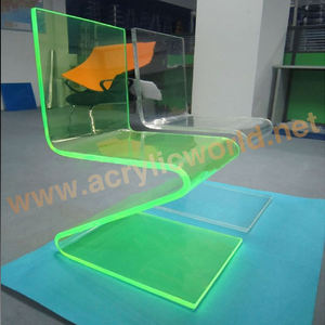 China factory design round backrest <b>clear</b> acrylic dinning <b>chair</b> acrylic <b>desk</b> <b>chair</b> - Product Image 4