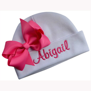 Gorros de bebé de algodón orgánico con diseño personalizado, última marca privada - Product Image 1