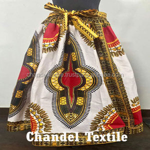 Jupe Maxi africaine pour femme, vêtement en coton, taille libre, imprimé Dashiki, tendance africaine - Product Image 1