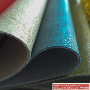 Bolsa de piel sintética con patrón flocado en relieve de PVC, estilos impresos lisos, opciones de tela de microfibra PU, actualizaciones de sofá, zapato, asiento de coche - Product Image 4