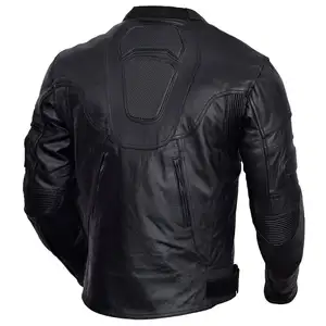 Varie dimensioni di costo prezzo di acquisto biker nero migliore degli uomini di giacche di pelle abbigliamento per i vestiti