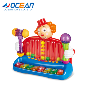 En desarrollo <span class=keywords><strong>de</strong></span> juguete bebé <span class=keywords><strong>payaso</strong></span> musical piano con campana <span class=keywords><strong>de</strong></span> mano - Product Image 1