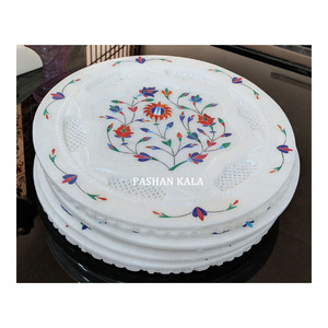 Excellent Marble Inlay Hotel Decorative Plates - Product Image 1