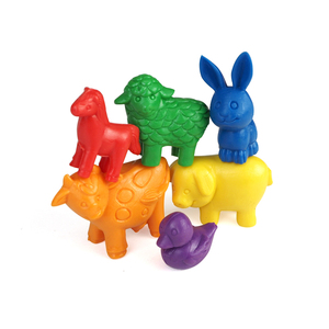 ชุดสัตว์เลี้ยงในฟาร์ม 72 ชิ้น 6 รูปทรง 6 สี ของเล่นเสริมพัฒนาการทางคณิตศาสตร์ ของเล่นนับเลขสำหรับเด็กก่อนวัยเรียน - Product Image 5