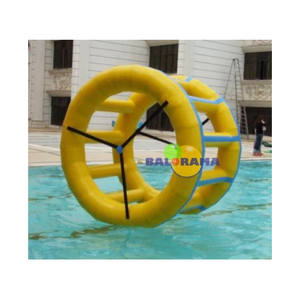 Roue à eau gonflable de 2m, roue de Cyclone gonflable pour jeux d'eau, boule de Hamster, Hamster humain à vendre - Product Image 1