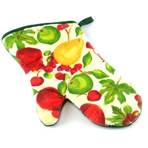 Hermosa flor impresa diseño manopla de horno para cocinar buena calidad colorido manopla de horno fabricante en la India - Product Image 6