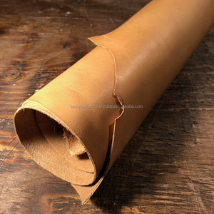 Cuir de croûte tanné de légumes de vache véritable de haute qualité Type de grain complet pour diverses applications-pour la décoration intérieure ceintures accessoires de canapé - Product Image 1