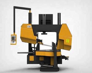 MACHINE de découpe d'angle linéaire, de TYPE SEMI-automatique, scie à ruban 2DT 750 - Product Image 1