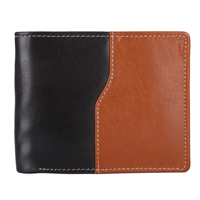 Dompet Pria RFID Aman Terlaris, Dompet Lipat Kulit Asli dengan Kantong Uang dan Slot Kartu Tersedia Untuk Dijual
