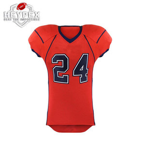 2025 Ropa deportiva Premium Nuevo diseño Camiseta de fútbol americano Ropa transpirable de talla grande - Product Image 3