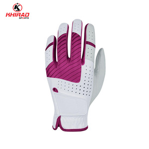 ถุงมือกอล์ฟหนังแท้สำหรับเล่นกีฬาใช้มือวัสดุผ้า PU ดีไซน์ใหม่สั่งทำโลโก้ได้ - Product Image 1