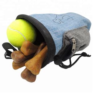 Dog Training <b>Pouch</b> Bag Side Pocket with Poop Bag Dispenser Waist <b>Belt</b> - Product Image 3