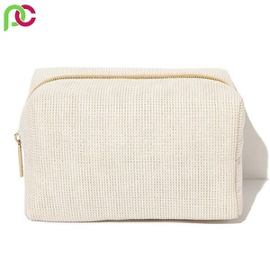 New Designer Look <b>Makeup</b> <b>Bag</b> Custom Pouch <b>Travel</b> Cute Canvas Cotton Cosmetic <b>Bag</b> with Zipper with custom personalized print logo - Product Image 2