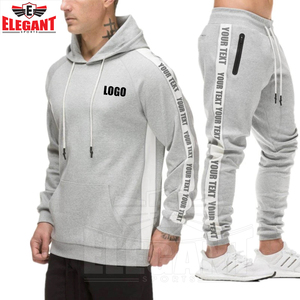 Survêtement à glissière pour hommes ensembles hommes sweat à capuche à manches longues et pantalon de survêtement ensemble deux pièces survêtement homme vêtements de sport décontractés pour hommes - Product Image 6