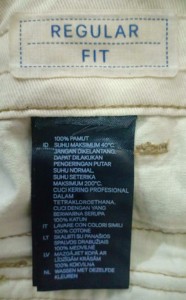 ผ้าชิโน่มีหลายกระเป๋าสำหรับผู้ชายมีป้ายยี่ห้อโอเวอร์รันผ้าฝ้ายผ้าทอลายทแยงแบบปกติพอดีตัวน้ำหนักเบา - Product Image 6