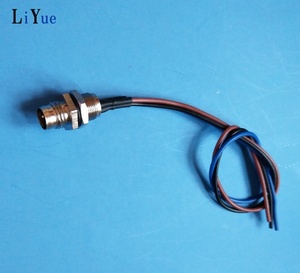 Ổ Cắm Mặt Bích Nam Và Nữ M8 Đầu Nối 3PIN 4PIN Đầu Nối Với Đầu Nối RJ45 - Product Image 4